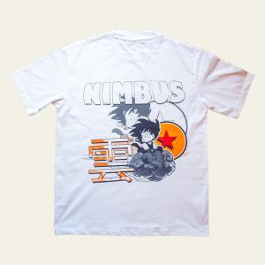 Watch The Fit Dragon Ball kid Goku Nimbus streetwear t-shirt